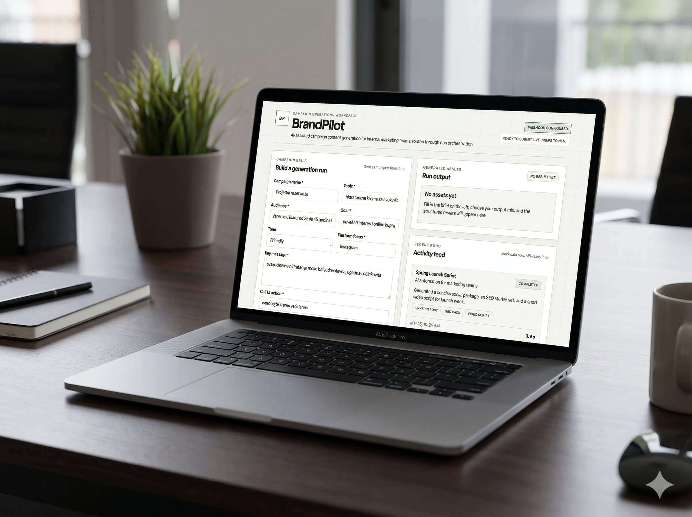 BrandPilot project cover image